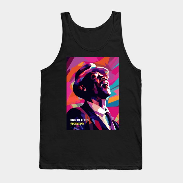 ROBERT LEROY STYLE WPAP AND POP ART ILLUSTRATIONS Tank Top by Voicebaceprot.Official